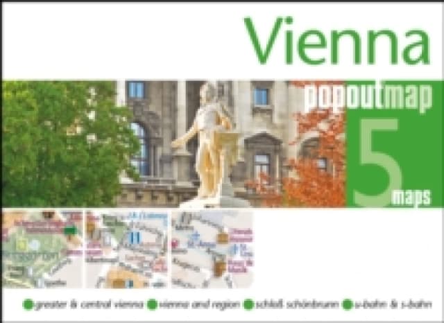 Vienna PopOut Map Sheet map, folded