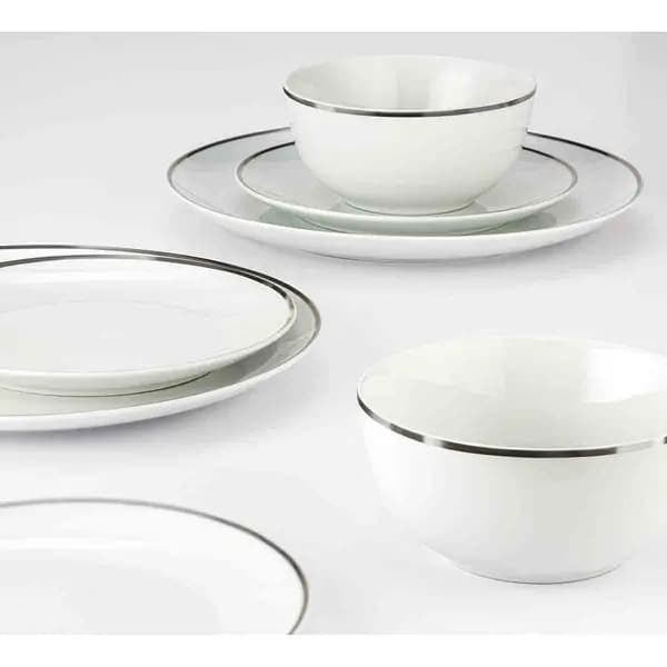 Waterside 18Pc Platinum Line Dinner Set 6260