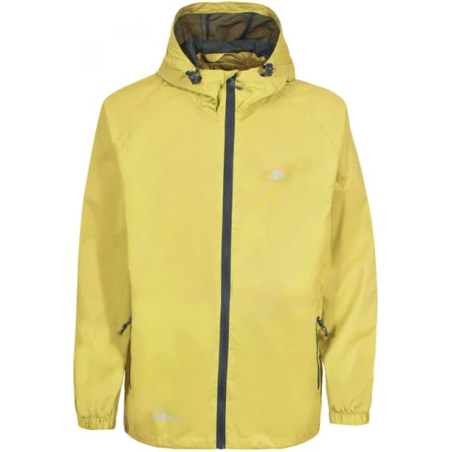Trespass Qikpac Waterproof Packaway Jacket in Yellow Size: 2-3 Years Yellow Unisex 2-3 Years