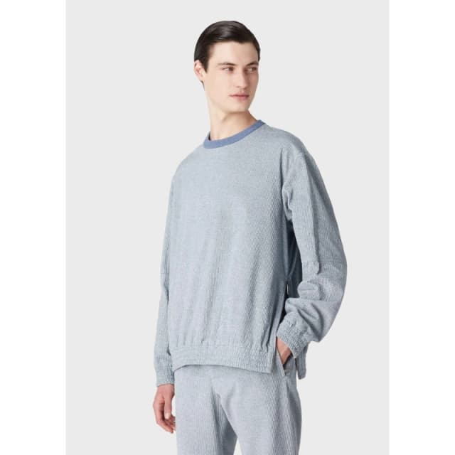Emporio Armani Sweatshirt Blue male XS