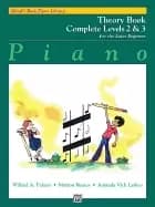 theory book complete levels 2 and 3 for the later beginner piano