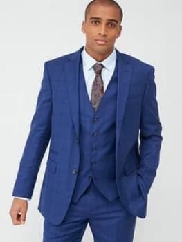 Skopes Tailored Aquino Jacket - Blue Check