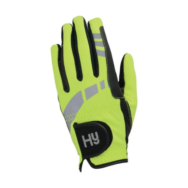 Hy Riding Gloves in Yellow Size: XS Yellow Unisex XS