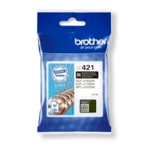 Brother LC421BK Black Ink Cartridge (Original)