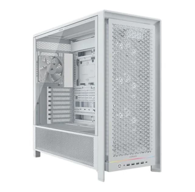 Corsair FRAME 5000D RS Modular Full Tower EATX PC Gaming Case - White - CC-9011308-WW