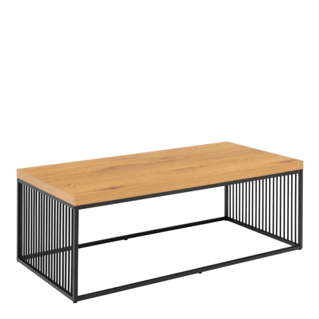 Furniture To Go Strington Coffee Table in Black & Oak Black Unisex