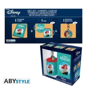 Disney - Little Mermaid (Mug + Keyring + Notebook) Gift Box