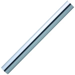 Polished Chrome Effect Finish Handrail 40 x 2400mm Interior