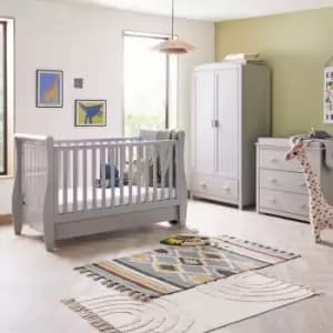 Babymore Stella 3 Piece Nursery Furniture Set Grey