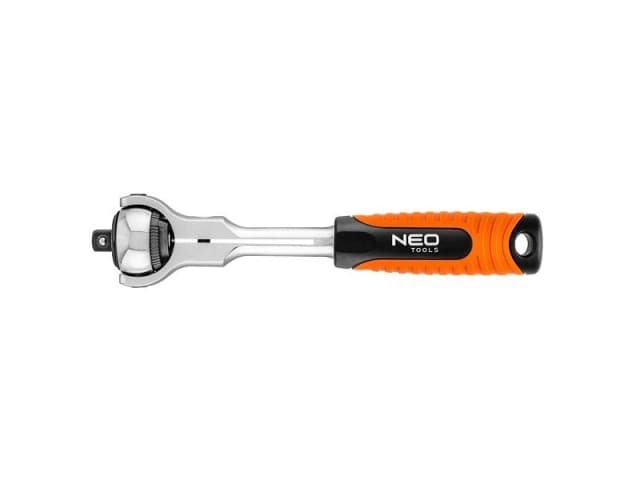 NEO TOOLS 08-543 Reversible Ratchet Number of teeth (ratchet mechanism): 72, Length: 200mm, Chrome-Molybdenum Steel Chrome Vanadium Steel, Chrome-Moly