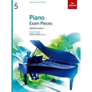 Piano Exam Pieces 2019 & 2020, ABRSM Grade 5 Selected from the 2019 & 2020 syllabus 2018 Sheet music