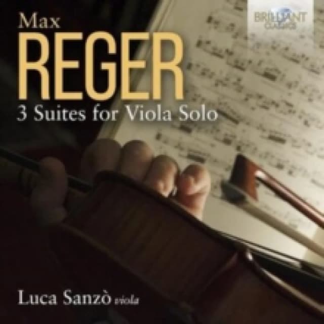 Max Reger: 3 Suites for Viola Solo CD / Album