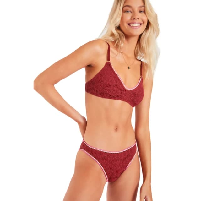 banana moon Womens swimwear bikini bottoms Banana Moon Breeda Crochet Rouge Female XL