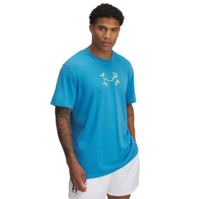 Under Armour Holiday Heavyweight T-Shirt Blue male L