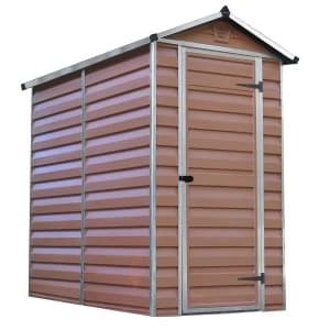 Palram SkyLight Shed 4 x 6 - Amber