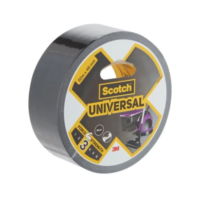 Scotch Scotch Universal Duct Tape Black 48mm x 50m 7100205298 7100205298