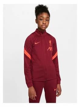 Boys, Nike Liverpool F.C. Youth Tracksuit - Red, Size L