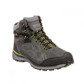 Regatta Samaris Suede Waterproof & Breathable Walking Boot - Briar/LimeGr