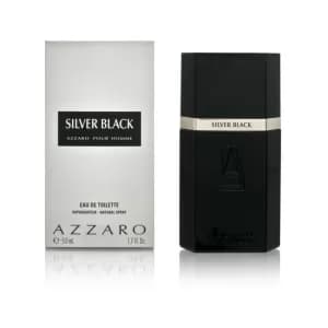Azzaro Silver Black Eau de Toilette For Him 50ml