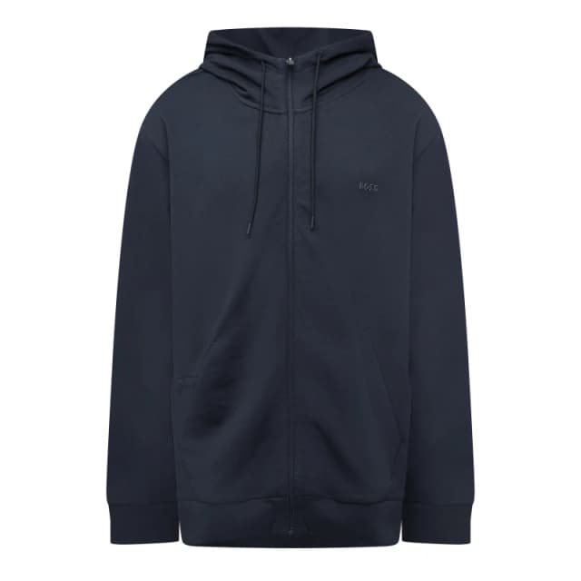 Boss Stretch Zip Up Hoodie - Blue Blue XL