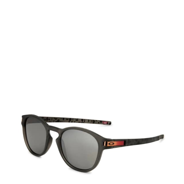 Oakley Mens Latch Round Sunglasses Grey/Black male One Size