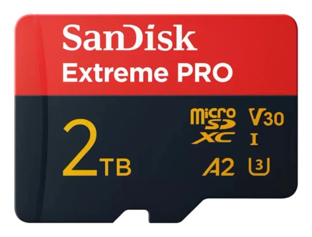 SanDisk SanDisk Extreme PRO 2 TB MicroSDXC UHS-I Class 10 SDSQXCD-2T00-GN6MA