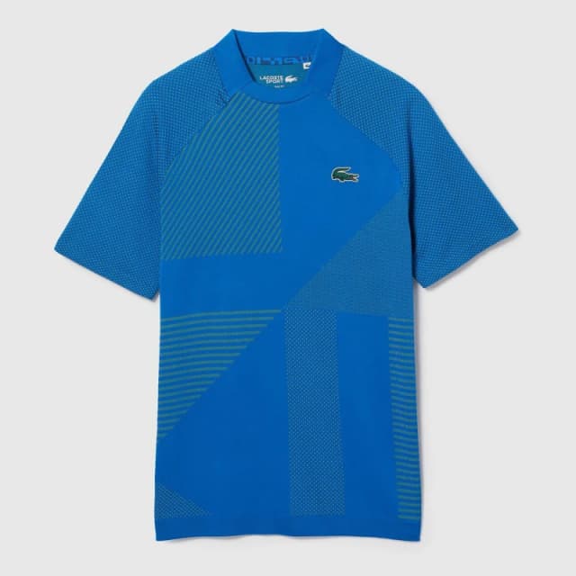Lacoste Seamless Tennis Polo Shirt Blue male XS