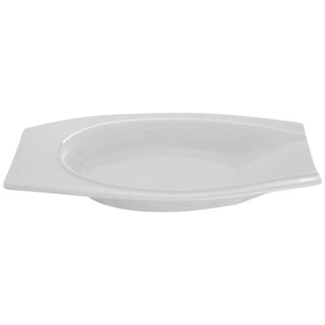 Premier Housewares Basso White Porcelain Serving Plate White