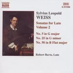 Silvius Leopold Weiss - Sonatas for Lute - Volume 2 CD Album - Used