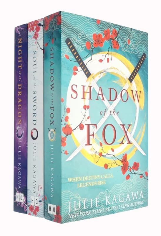 Julie Kagawa 3 Book Collection Shadow Of The Fox Soul Of The Sword Night Of The Dragon Julie Kagawa Books
