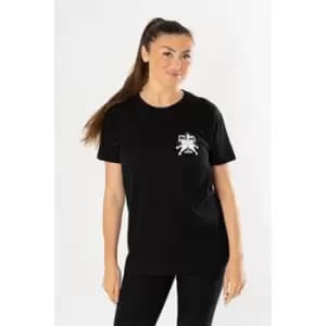 Joker Black Jester Front/Back Logo Unisex T-Shirt Ex Ex Large