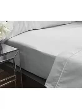 Bianca Cottonsoft Bianca Luxury 800Tc Cotton Sateen Flat Sheet - Sk