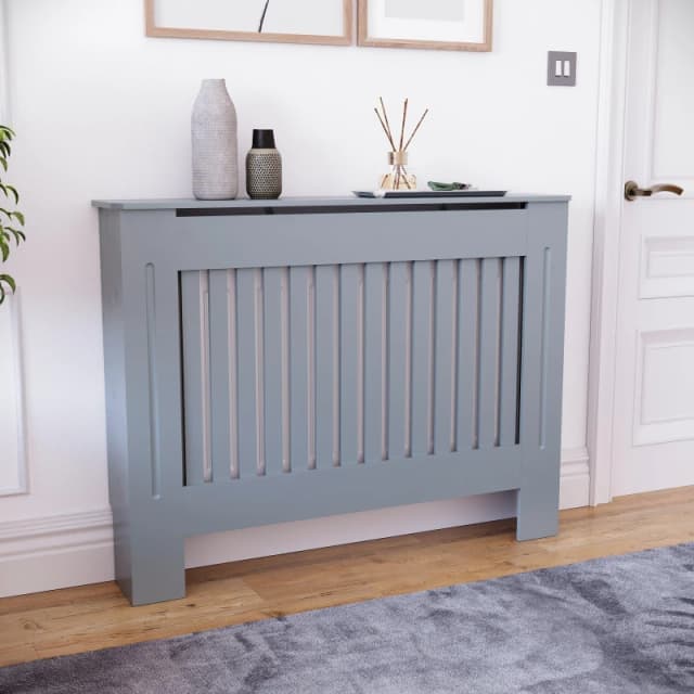 Lassic Vida Designs Chelsea Radiator Cover, Medium Dark Grey unisex Medium