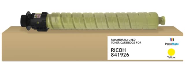 PrintMate RICOH 841926. remanufactured toner. Yellow 9500p