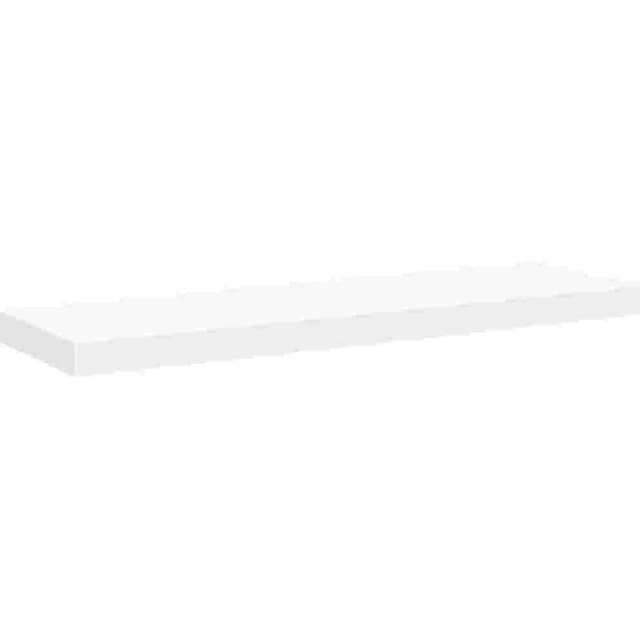 VIDAXL Floating Wall Shelf White 80x23.5x3.8cm mdf Vidaxl 8720286074459