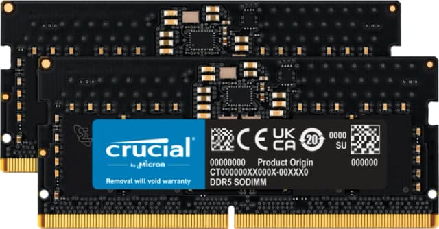 Crucial CT2K8G56C46S5 memory module 16GB 2 x 8GB DDR5 262-pin SO-DIM