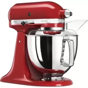 KitchenAid 5KSM125BER 4.8 Litre Artisan Stand Mixer, Empire Red