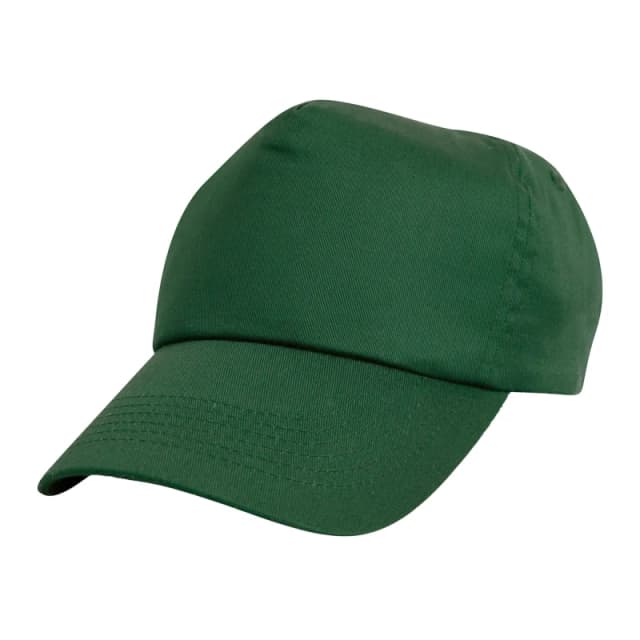Result Cotton Baseball Cap in Bottle Green Bottle Green Unisex One Size