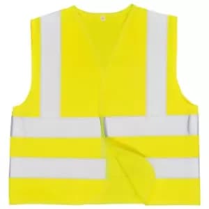 Portwest - JN14YERL - sz L Hi-Vis Junior Vest - Yellow - Yellow