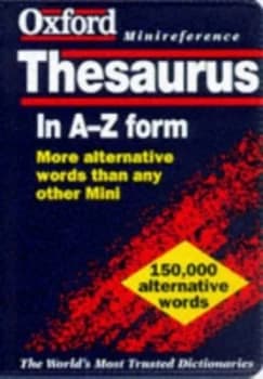 Oxford Minireference Thesaurus by Alan Spooner Paperback