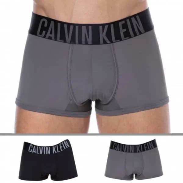 Calvin Klein 2-Pack Intense Power Microfiber Boxer Briefs - Black XL