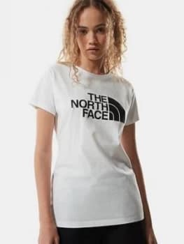 The North Face Short Sleeve Easy T-Shirt - White, Size L, Women