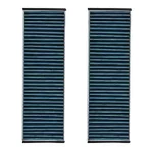 RIDEX PLUS Pollen filter with antibacterial action 424I0518P Filter, interior air,Cabin filter VW,AUDI,TOYOTA,XL1 Coupe,A6 Avant (4F5, C6)