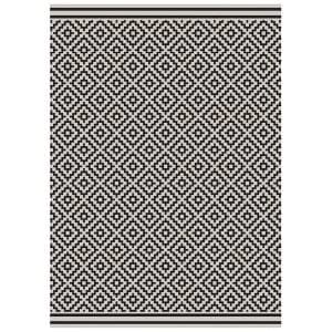 Asiatic Patio Rug - 230 x160cm - Monochrome Diamonds