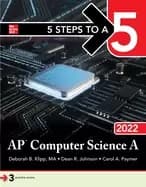 5 steps to a 5 ap computer science a 2022