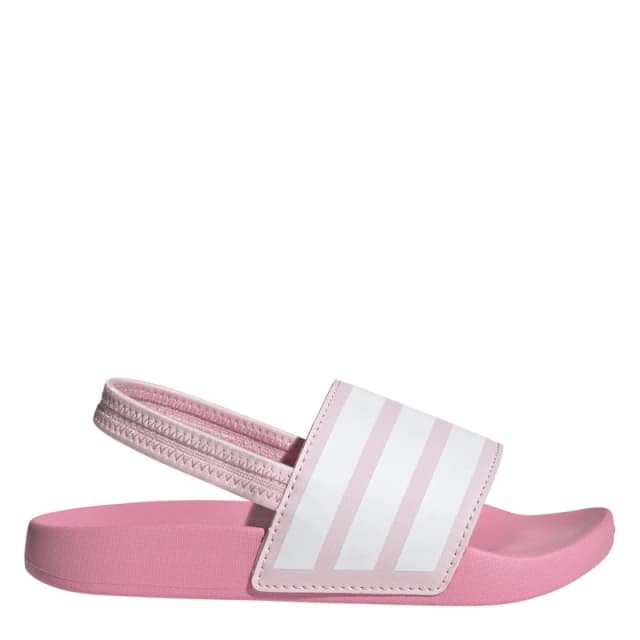 adidas Adilette Estrap Slides Kids Pink/White male C11 (29)