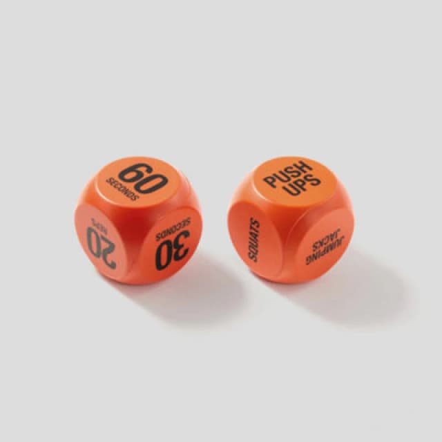 Phoenix Fitness Exercise Dice Orange Fitness Routine
