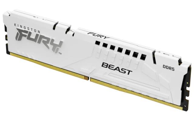 Kingston Kingston Technology FURY Beast 16GB 6000MT/s DDR5 CL36 DIMM White EXPO KF560C36BWE2-16