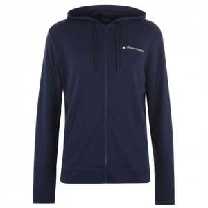 Tommy Sport Flag Hoodie - 401 Navy
