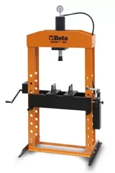 Beta Tools 3027 30 Hydraulic Press 30T Moving Piston & Hoist 030270030